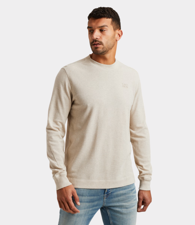 Cast Iron R neck regular fit popcron l/s crockery CTS2503523-7146