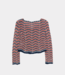 The New Society Areti cardigan chili S25WCR1J1