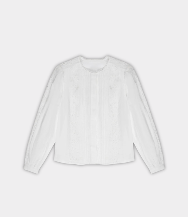 The New Society Nemea blous white S25WBL11J2