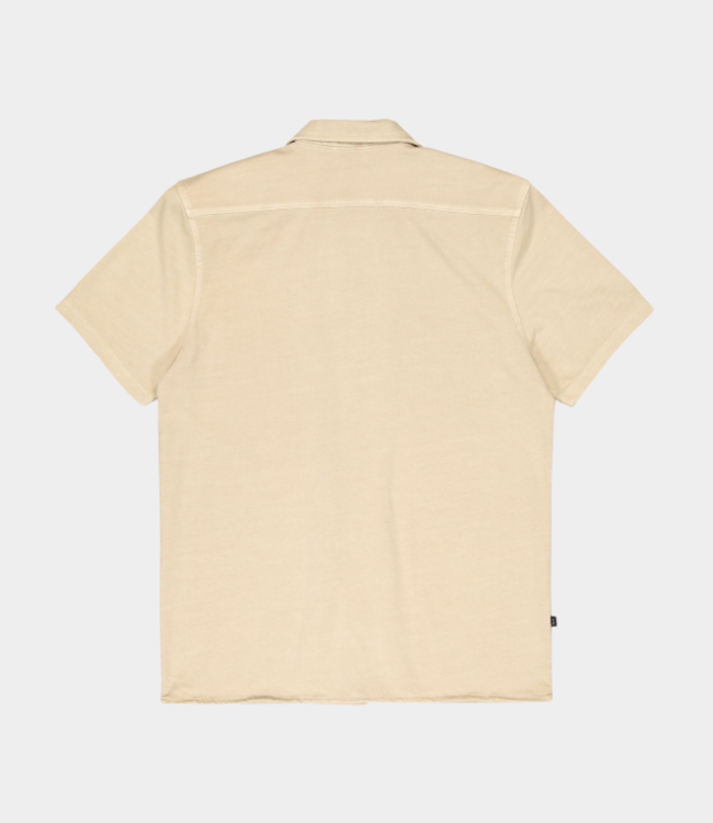 Butcher of Blue Mikey Work Shirt SS Stone Beige
