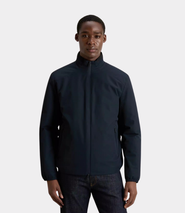 Woolrich Sailing two layers bomber melton blue  CFWOOU1162MRUT4018-3989