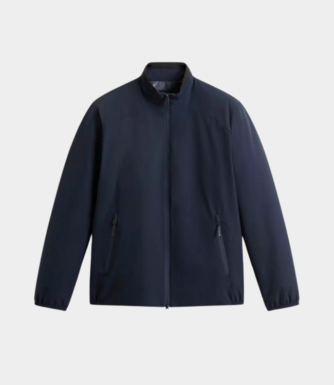Woolrich Sailing two layers bomber melton blue  CFWOOU1162MRUT4018-3989