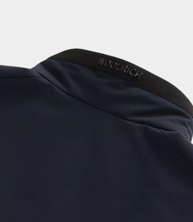 Woolrich Sailing two layers bomber melton blue