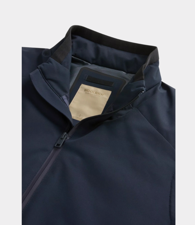 Woolrich Sailing two layers vest melton blue