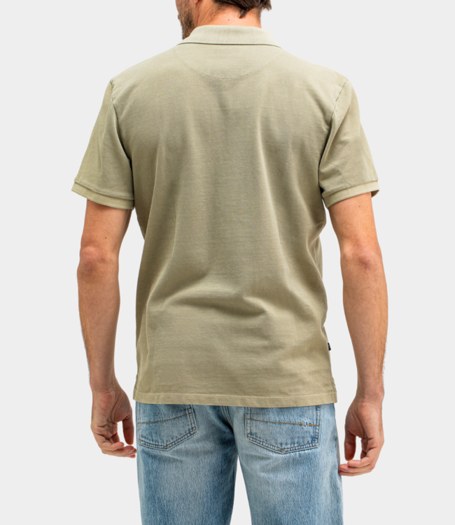 Butcher of Blue Army Pique Polo Leaf Green