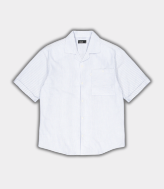 Butcher of Blue Anthony Resort Stripe Shirt SS Horizon Blue