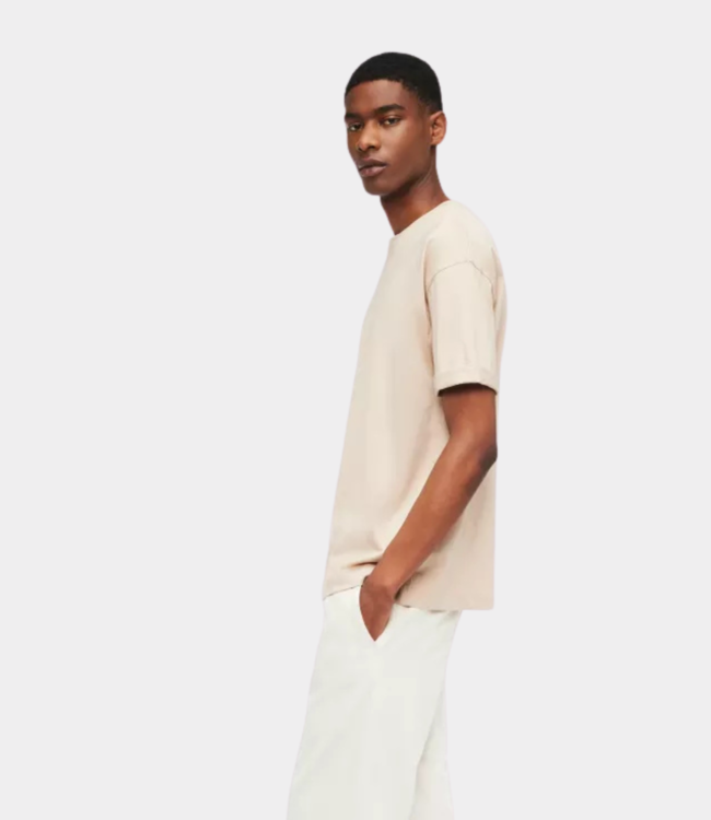 Drykorn Thilo tee s/s brown beige 520198-1821