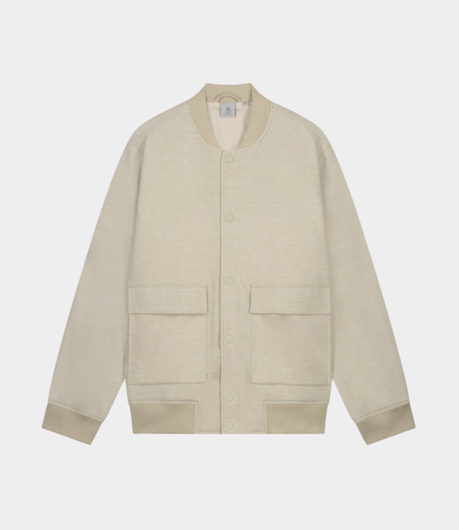 Law of the Sea Abyss short jacket sand melange LAW-10024-807