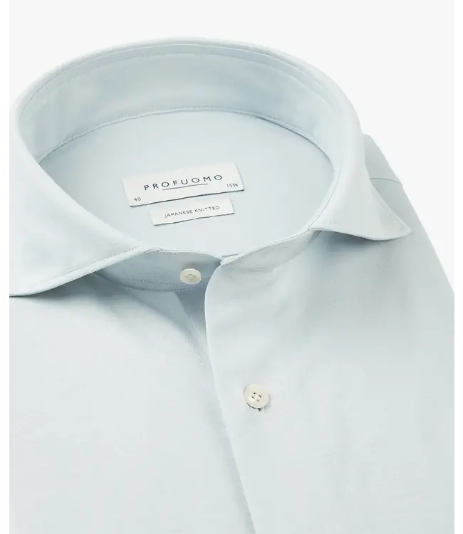 Profuomo Shirt l/s light blue PPWH10002D-BLUE
