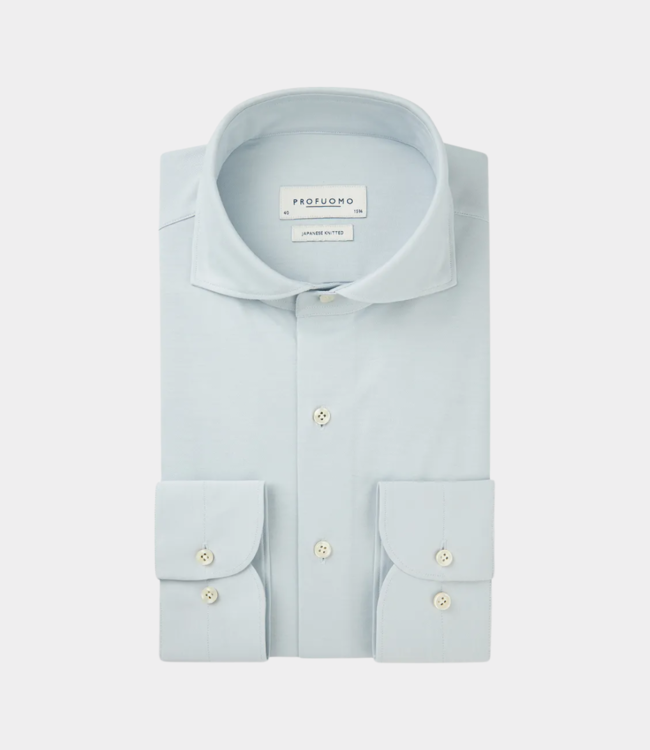 Profuomo Shirt l/s light blue PPWH10002D-BLUE