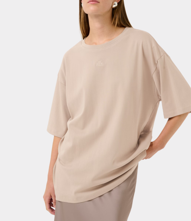 Karen By Simonsen KBUline tee Simply Taupe 10105355-160906