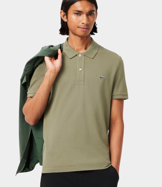 Lacoste Polo s/s khaki PH4012-BMY