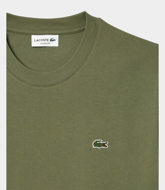 Lacoste Tee s/s khaki TH7318-BMY