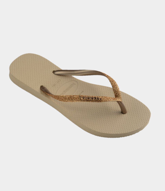 Havaianas Slim glitter ll sand gold lt metalico 4146975 9177
