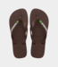 Havaianas Brasil logo dark brown white 4110850-2673
