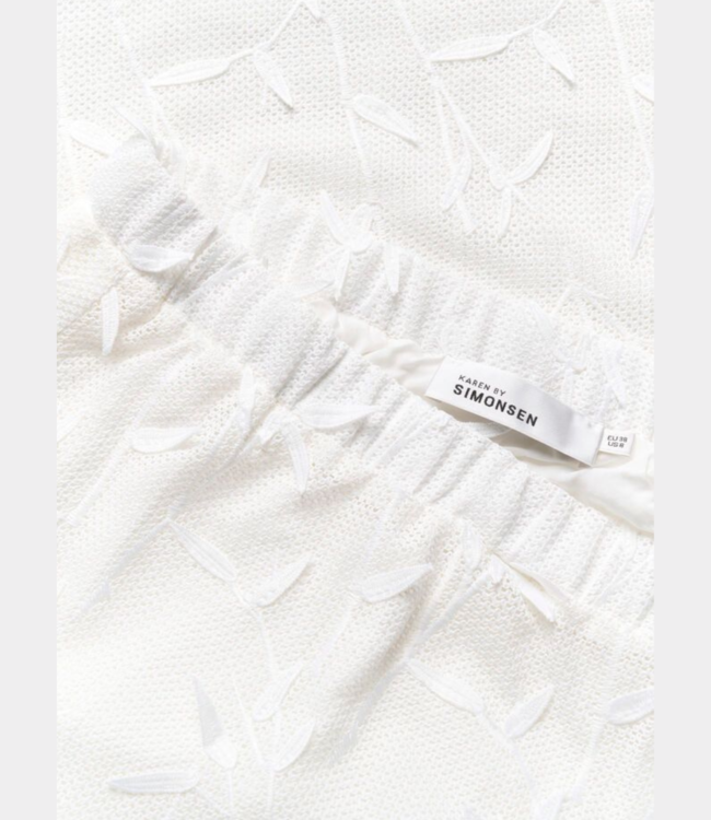 Karen By Simonsen Kbvillemin skirt bright white 10105525-110601