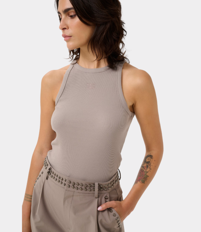 Gestuz GZdrew logo tank 2.0 Rock Ridge 10910066-170207