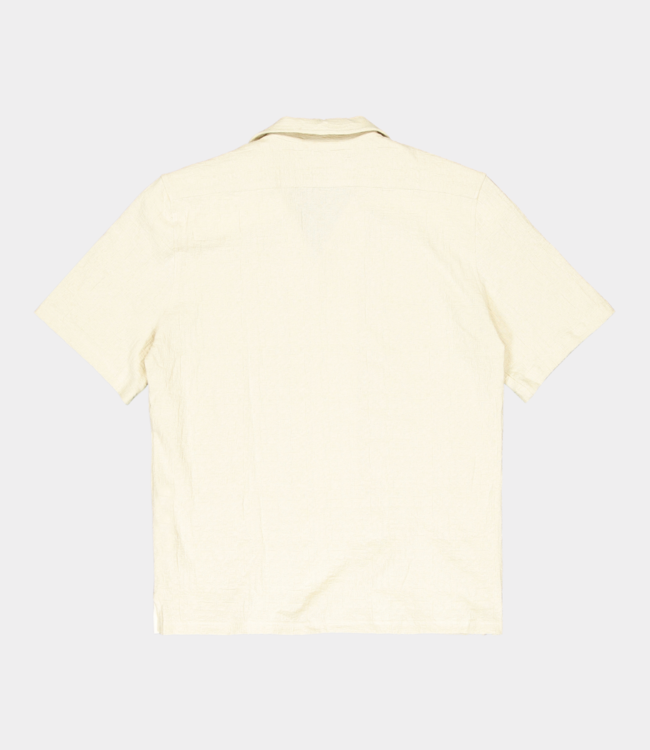 Butcher of Blue Ripley Structure Shirt Beige Grey