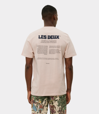 Les Deux dynamic t-shirt peach whip