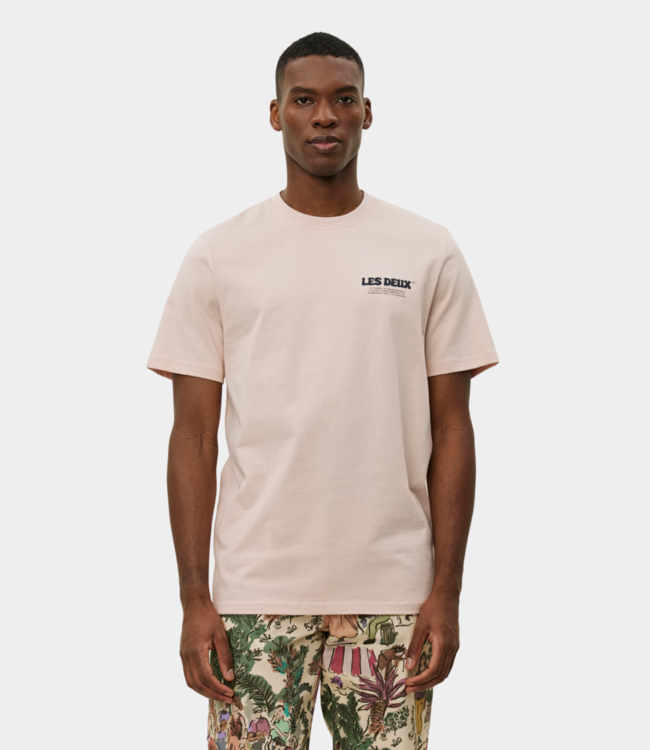 Les Deux dynamic t-shirt peach whip 1000510-607