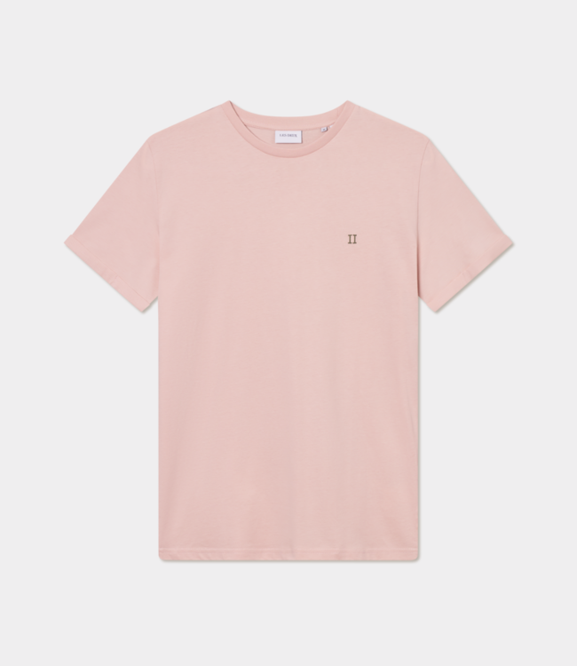 Les Deux norregaard contrast t-shirt peach whip 1000201-607