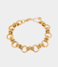 Label Kiki Big round bracelet gold KEX0411-GOLD