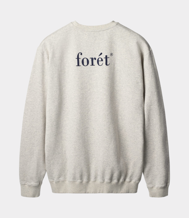 Foret still sweatshirt snow melange blue F4110-SNOW MELANGE BLUE