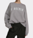 Club L'avenir Miyu sweat grey melee 2056345-12