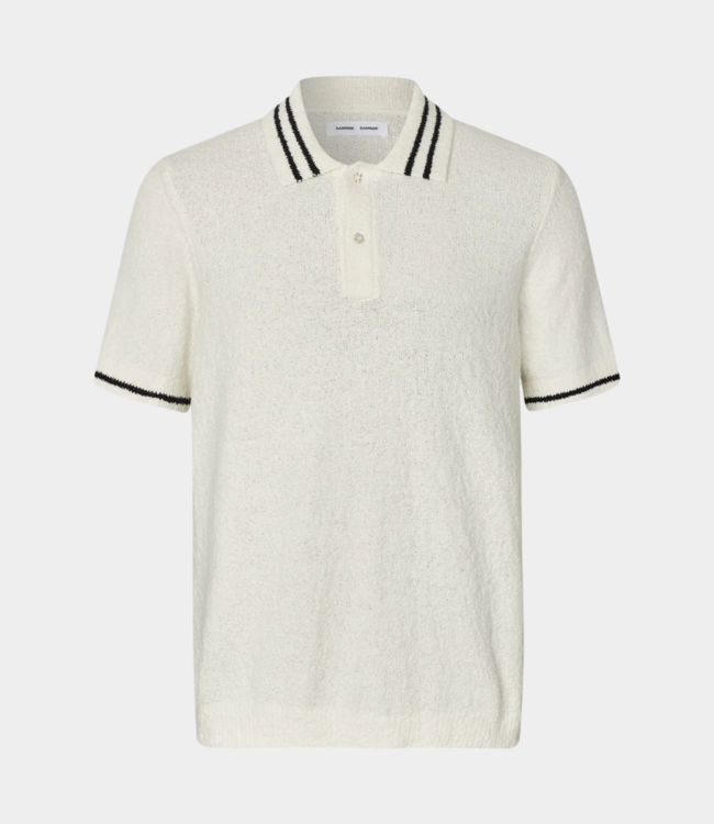 Samsoe Samsoe Sapedro polo clear cream M25200017-CLR000289