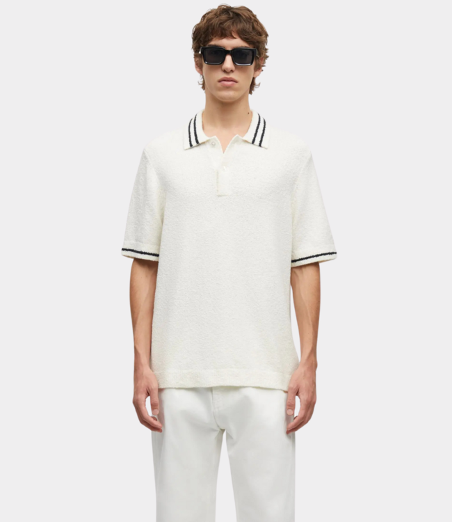 Samsoe Samsoe Sapedro polo clear cream M25200017-CLR000289