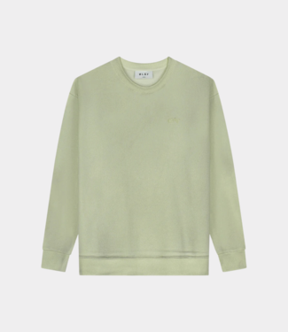 Olaf Pigment spray crewneck light sage