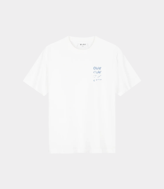Olaf Spray graphic tee optical white