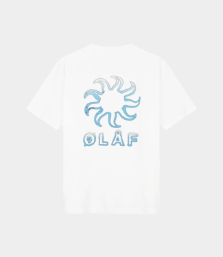 Olaf Gradient sun tee optical white