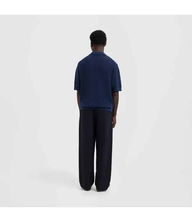Olaf Knit polo navy M210701-NAVY