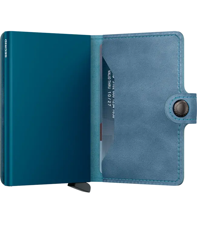 Secrid  Miniwallet vintage teal MV-TEAL