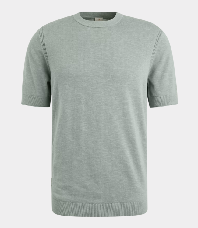 Cast Iron Crewneck tee slub slate CTSS2504596-5225