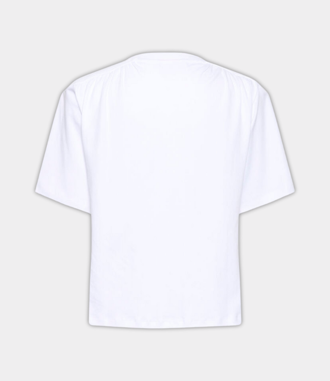 Karen By Simonsen Kbvary wide shoulder tee bright white 10105484-110601