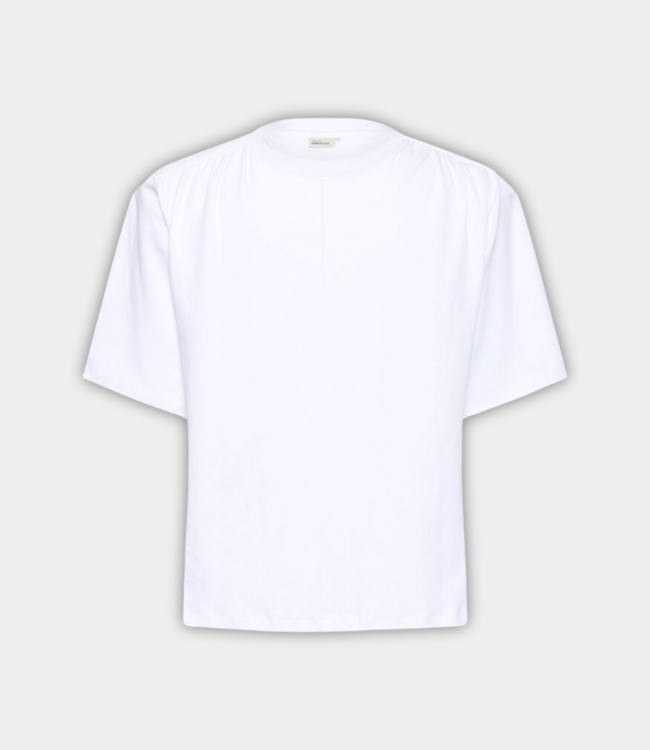 Karen By Simonsen Kbvary wide shoulder tee bright white 10105484-110601