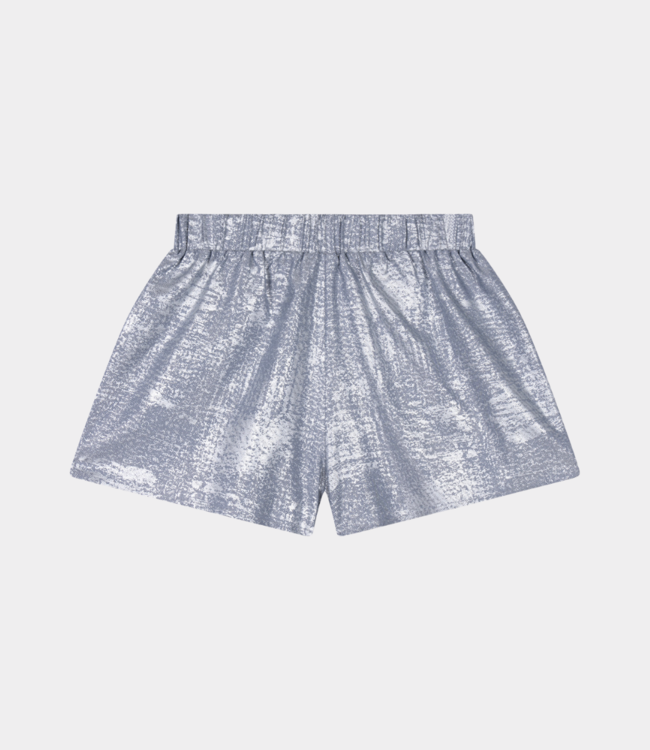 Alix the Label Foil twill short silver – Trendy item voor elke look