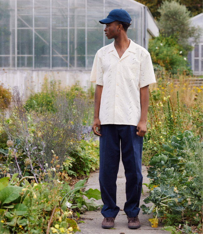 Foret Leo paisley shirt cloud  F6019-CLOUD