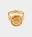 Label Kiki Smiling sun ring gold  KR0427-GOLD