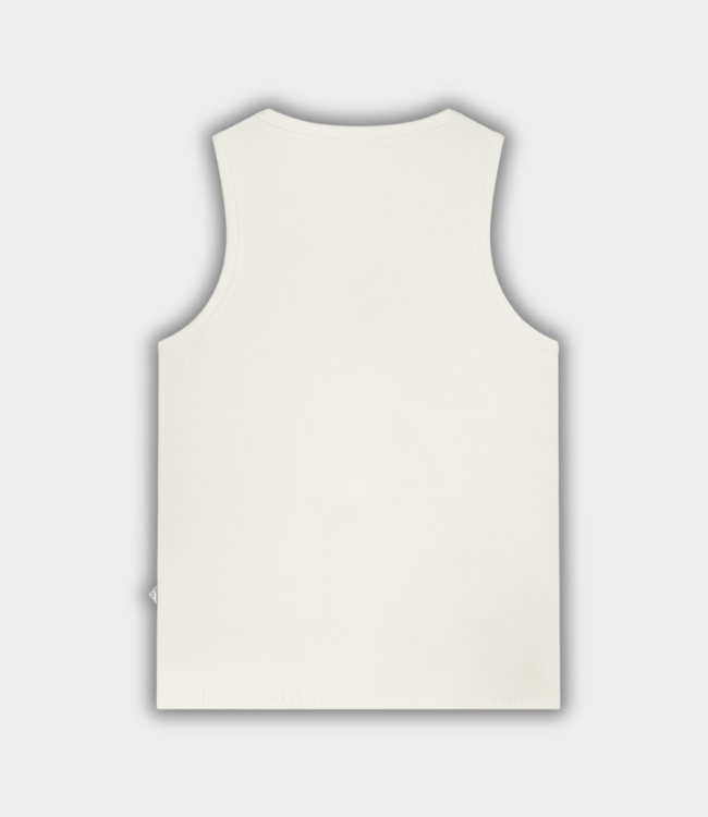Law of the Sea loop ribbed tanktop coconut milk LAW-10215-901