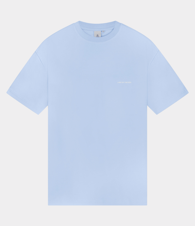 Law of the Sea crystal backprinted artwork tee windsurfer LAW-10209-303