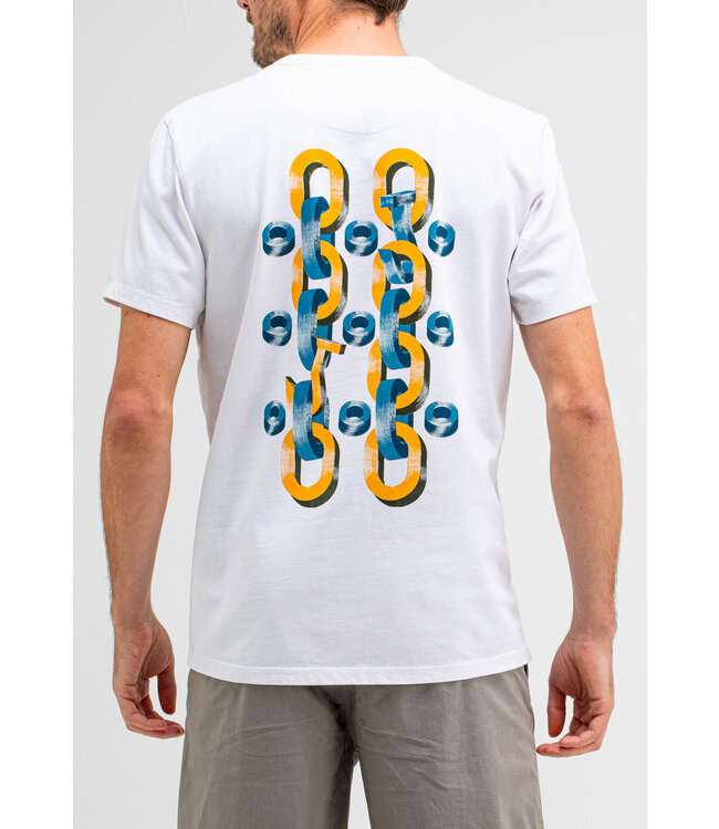 Butcher of Blue bob x mvg chain hook tee titan white