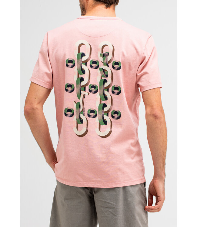 Butcher of Blue bob x mvg chain hook tee flamingo pink
