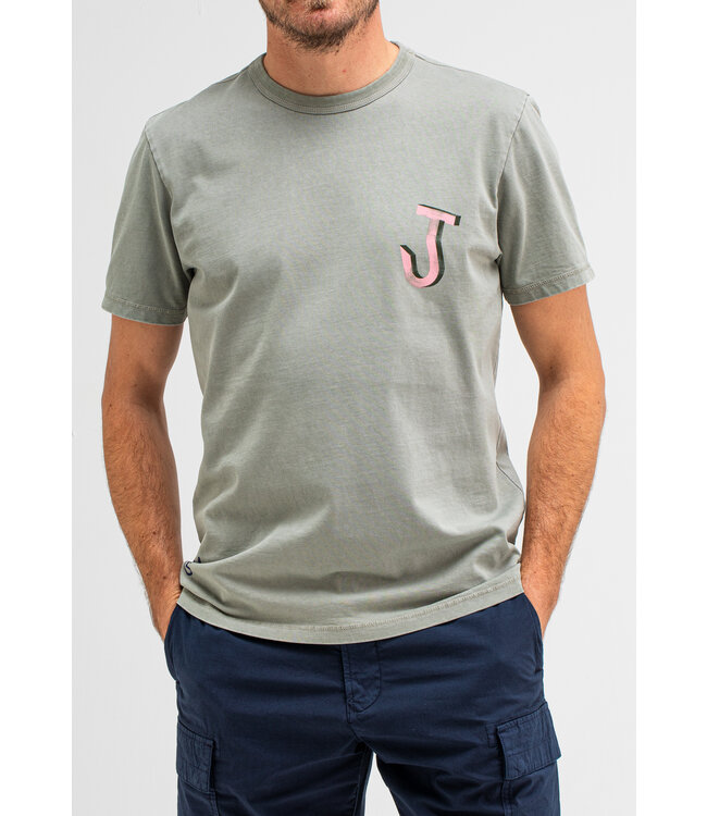 Butcher of Blue bob x mvg chain hook tee lt. seal grey