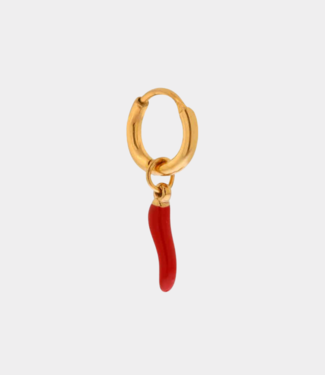Label Kiki Spicy pepper hoop gold