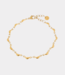 Label Kiki  Half moon bracelet gold KSA3101-GOLD