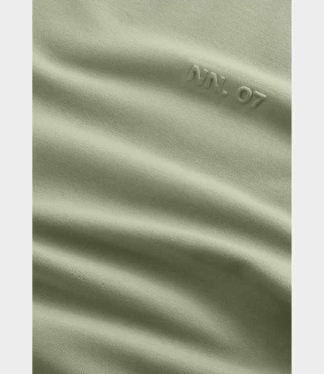 NN.07 Nat ss logo tee sage green 2513457250-370