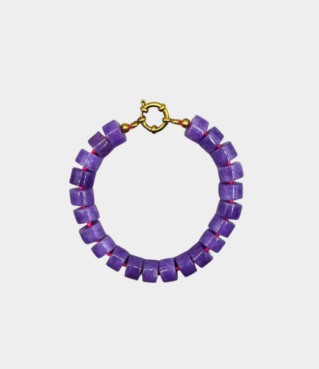 Bonnie Studios  phil purple bracelet purple BS725-Purple